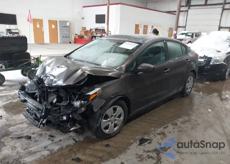 2018 Kia Forte Lx from USA, damaged, VIN 3KPFK4A74JE178686